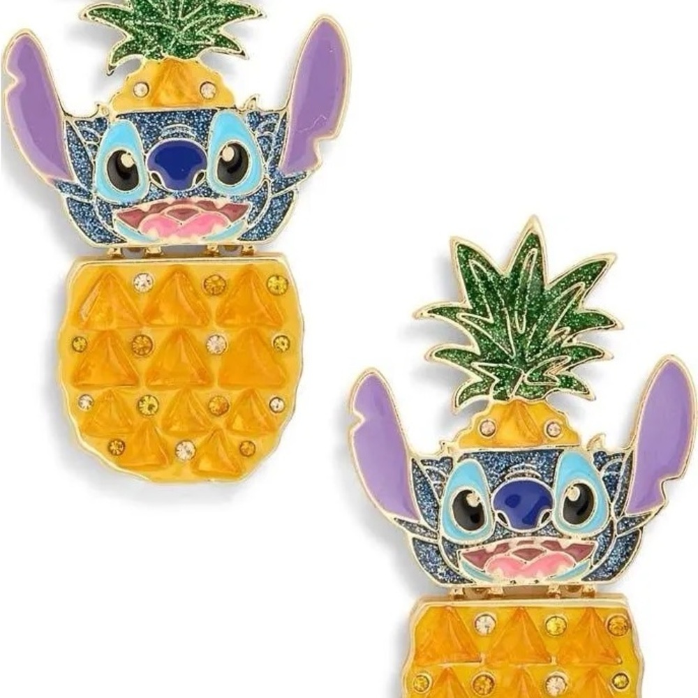 Disney x Baublebar Stitch Earrings NWT